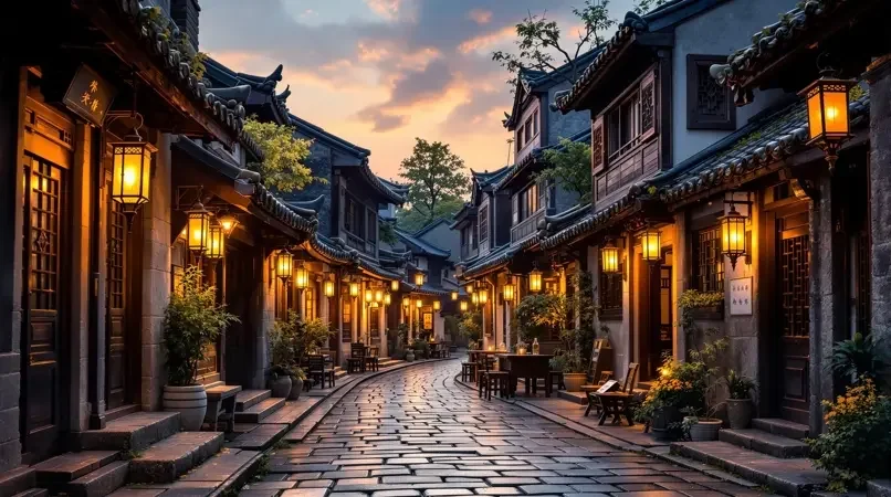 丹噶尔古城夜巷慢行 - 历史建筑 - 丹噶尔古城 夜景城市影像封面